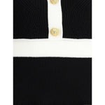 Balmain Knit short Dress BA-FF1R9858KI64EAB-34