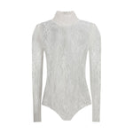 Balmain Lace Bodysuit BA-FF1BG515CG070FA-IT36 | XS