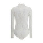 Balmain Lace Bodysuit BA-FF1BG515CG070FA-IT36 | XS