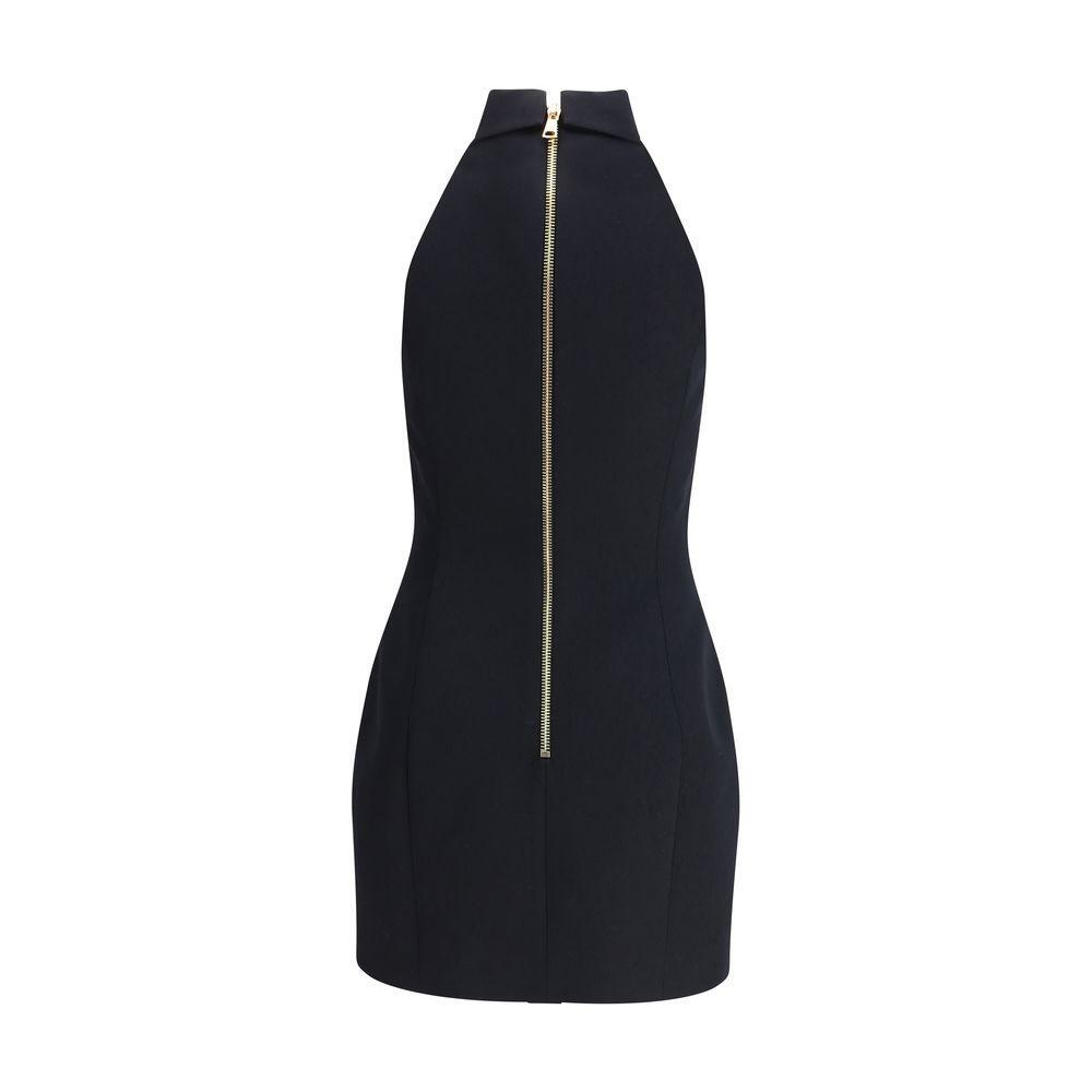 Balmain Sleeveless Short Dress BA-FF1R5131WC090PA-IT38 | S