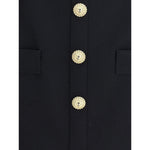 Balmain Sleeveless Short Dress BA-FF1R5131WC090PA-IT38 | S