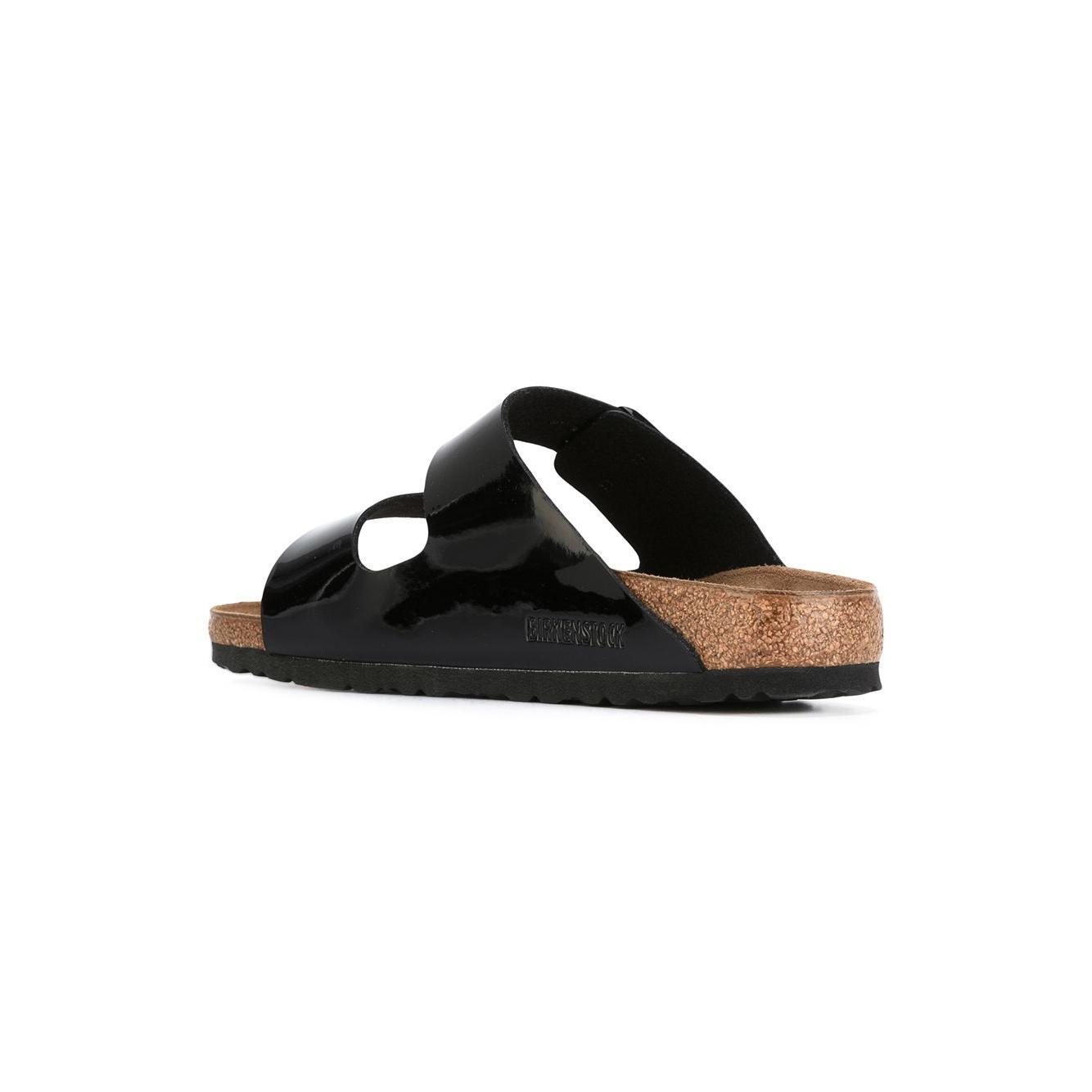 Birkenstock Arizona patent sandals 1005292BLACK-P25