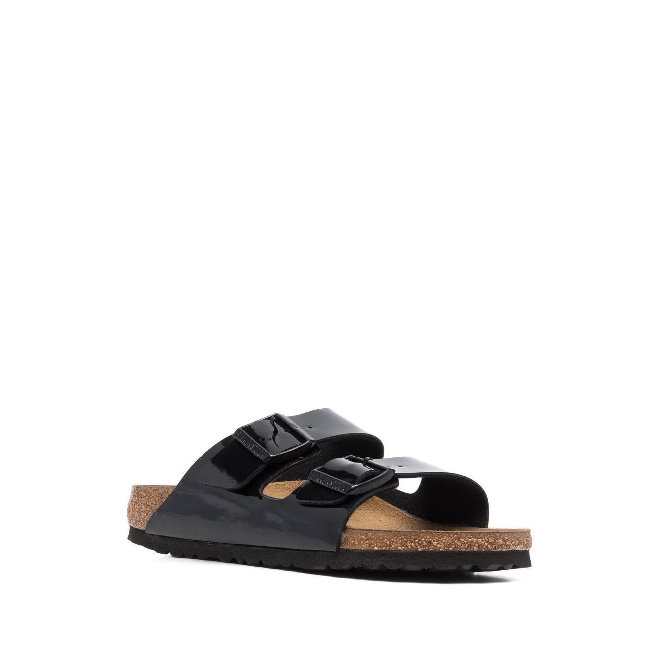 Birkenstock Arizona patent sandals 1005292BLACK-P25