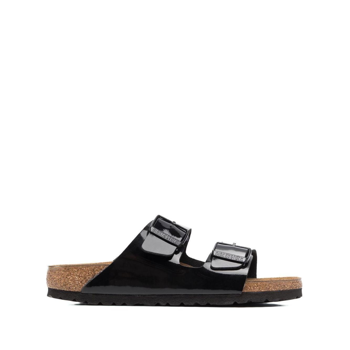 Birkenstock Arizona patent sandals 1005292BLACK-P25