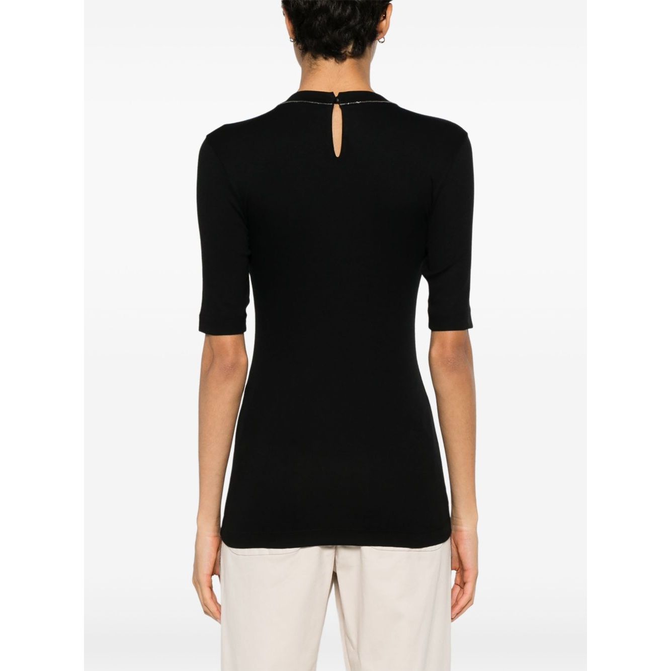 Brunello Cucinelli T-shirts and Polos Black