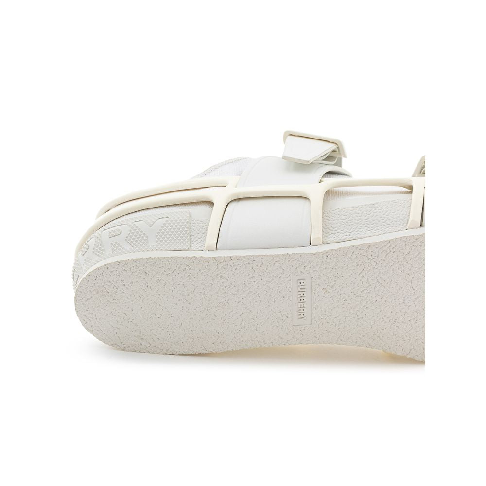 Burberry White Cotton Sneaker BU-5372666-EU43/US10