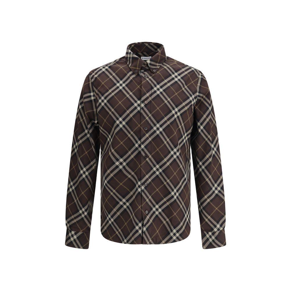 Burberry Check cotton flannel Shirt BU-8115498B2412-XL