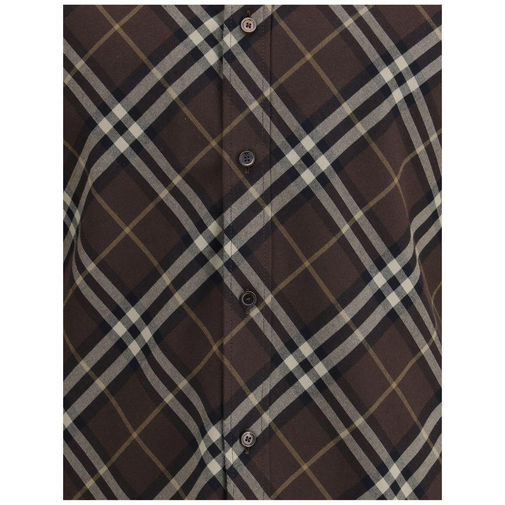 Burberry Check cotton flannel Shirt BU-8115498B2412-XL