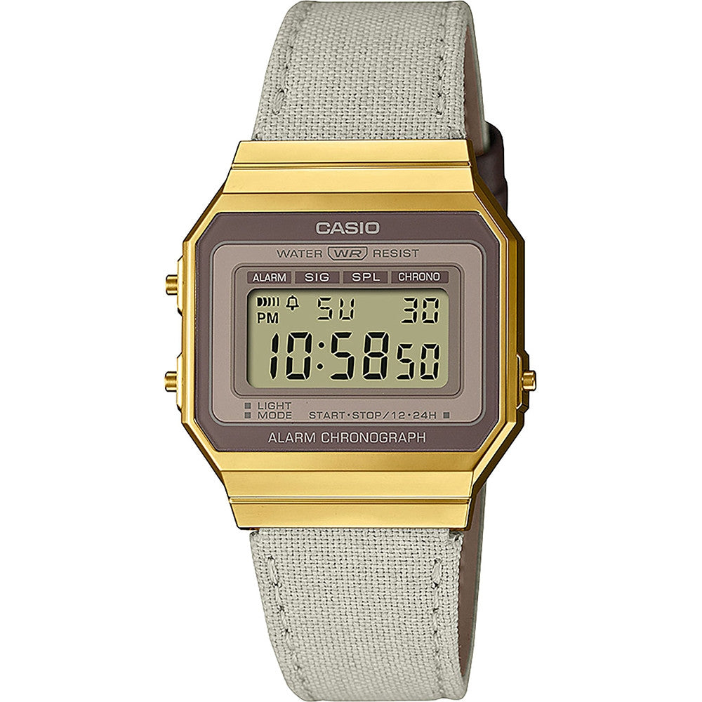 CASIO VINTAGE Mod. ICONIC SLIM DESIGN A700WEGL-7AEF
