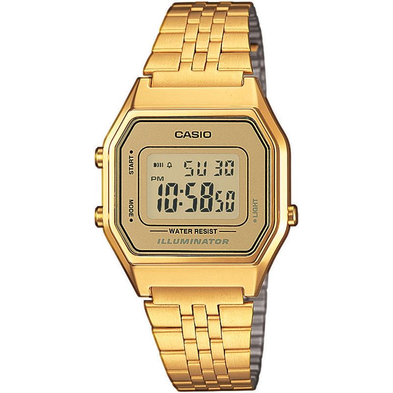 CASIO VINTAGE Mod. ICONIC LADY GOLD - GOLD WATCHES