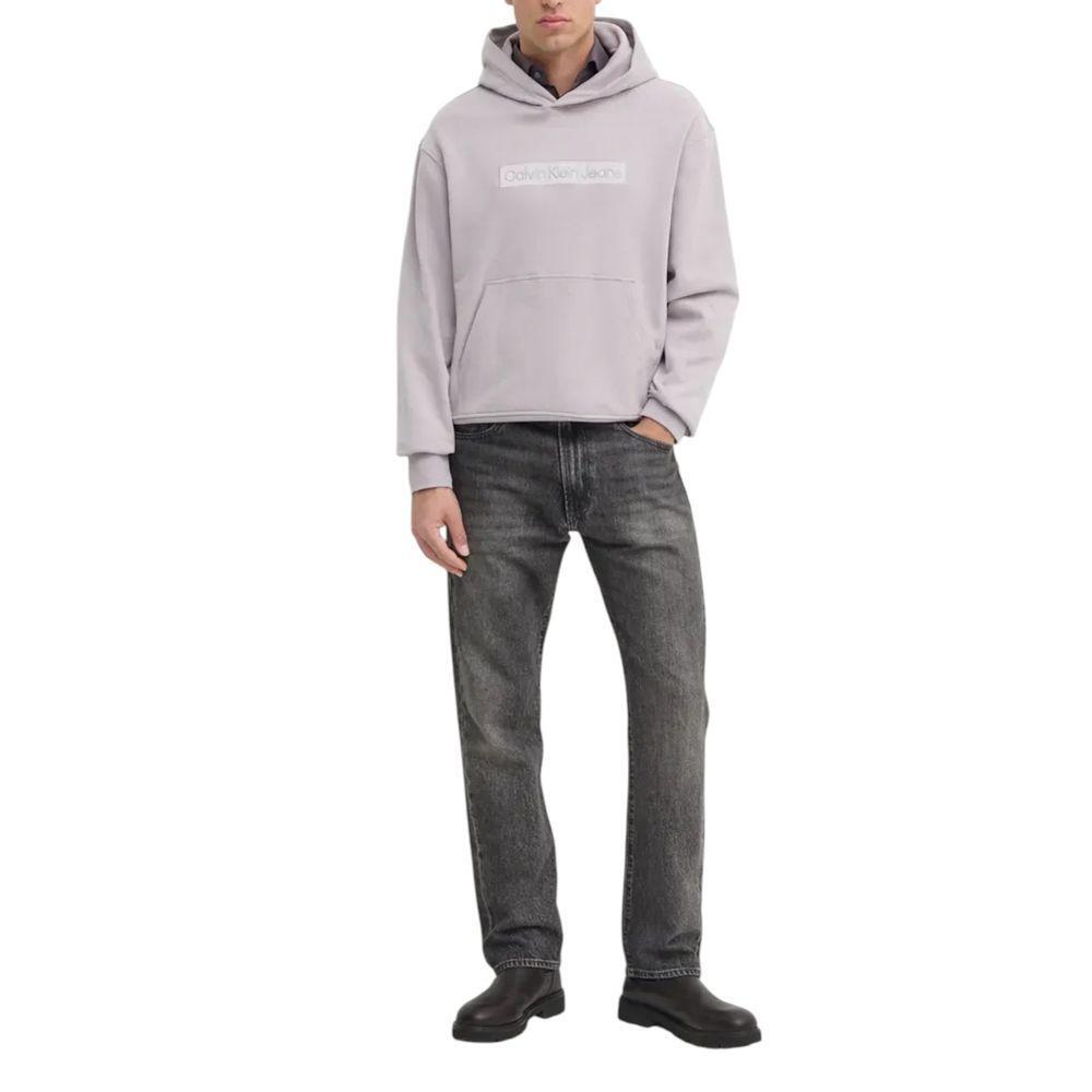 Calvin Klein Jeans Purple Cotton Hoody CA-16499000139-IT48 | L