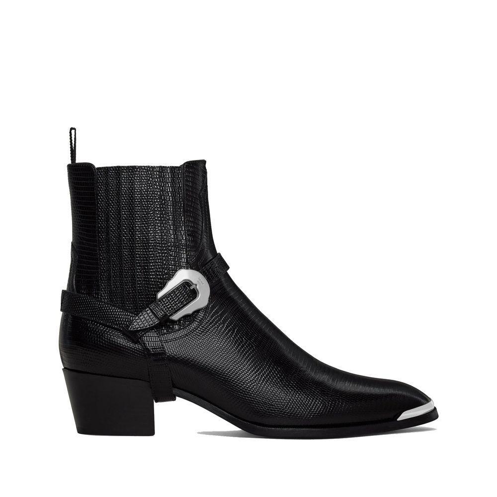 Celine Western Chelsea Isaac Harness Boots CE-8735320309972-EU45/US12