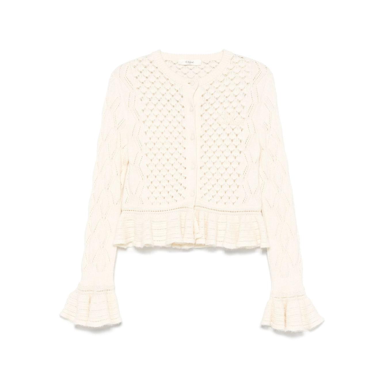 Chloé Chloè Sweaters White CH25AMC01590107-AI25