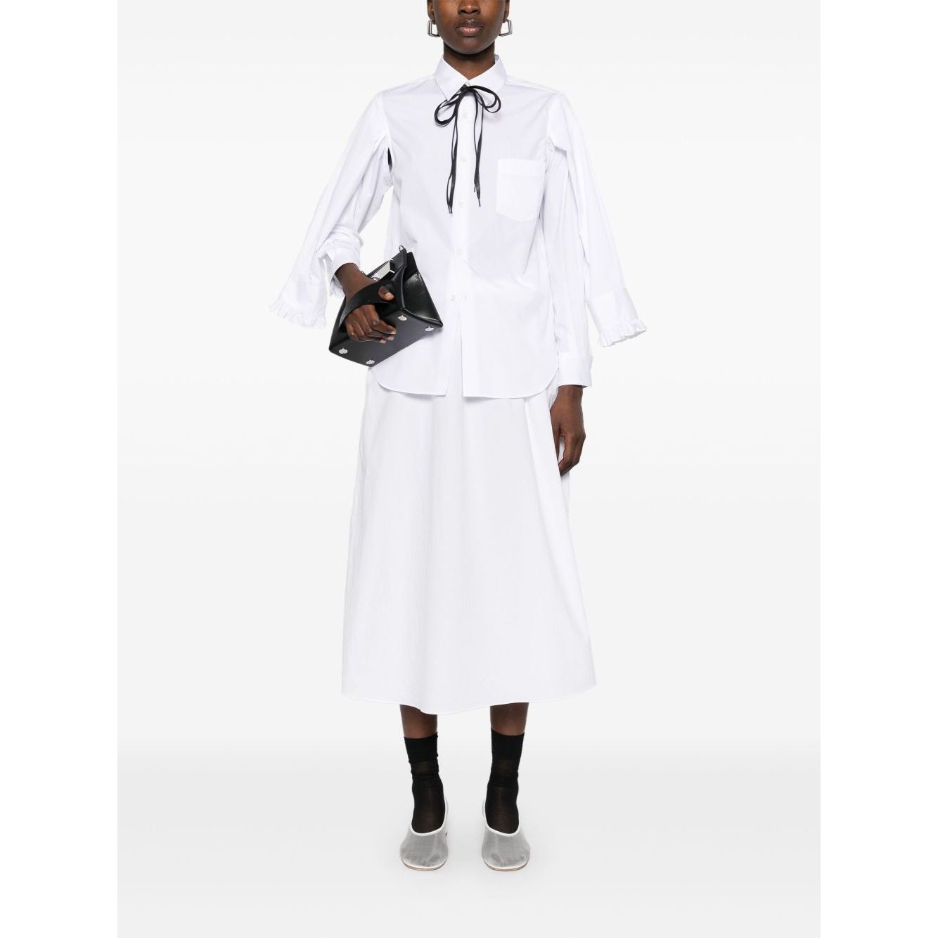 Comme Comme Shirts White