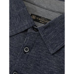 Corneliani Blue Wool Polo Shirt CO-7724673-IT50 | L
