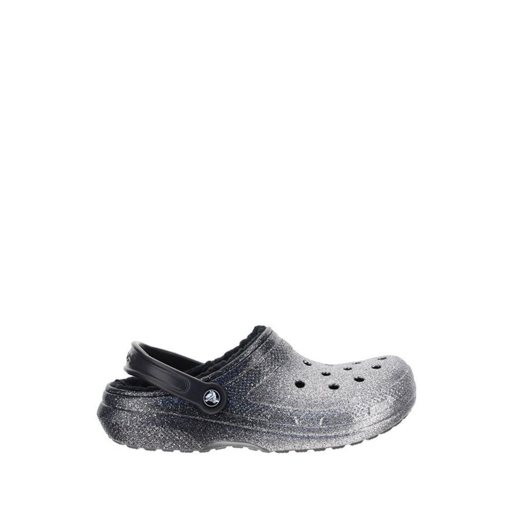 Crocs Classic Glitter Lined Sandals CR-CR205842BKSI-EU36/US6