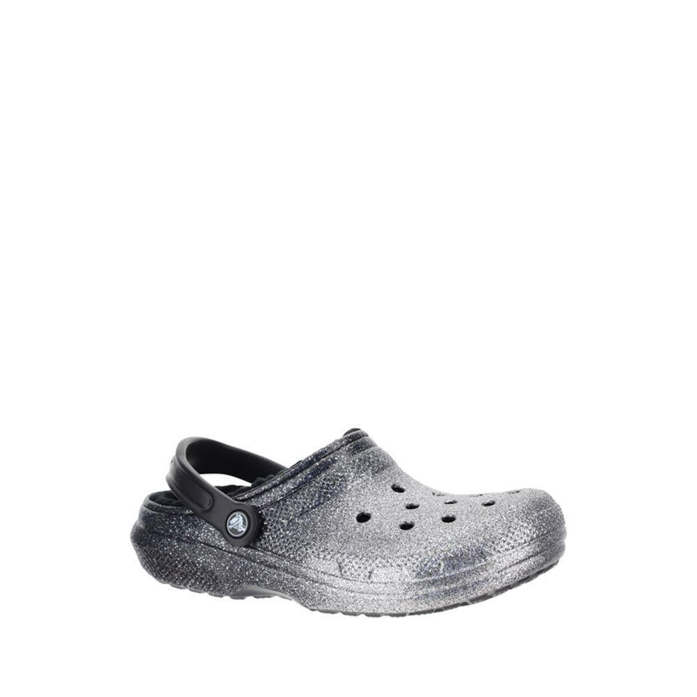 Crocs Classic Glitter Lined Sandals CR-CR205842BKSI-EU36/US6