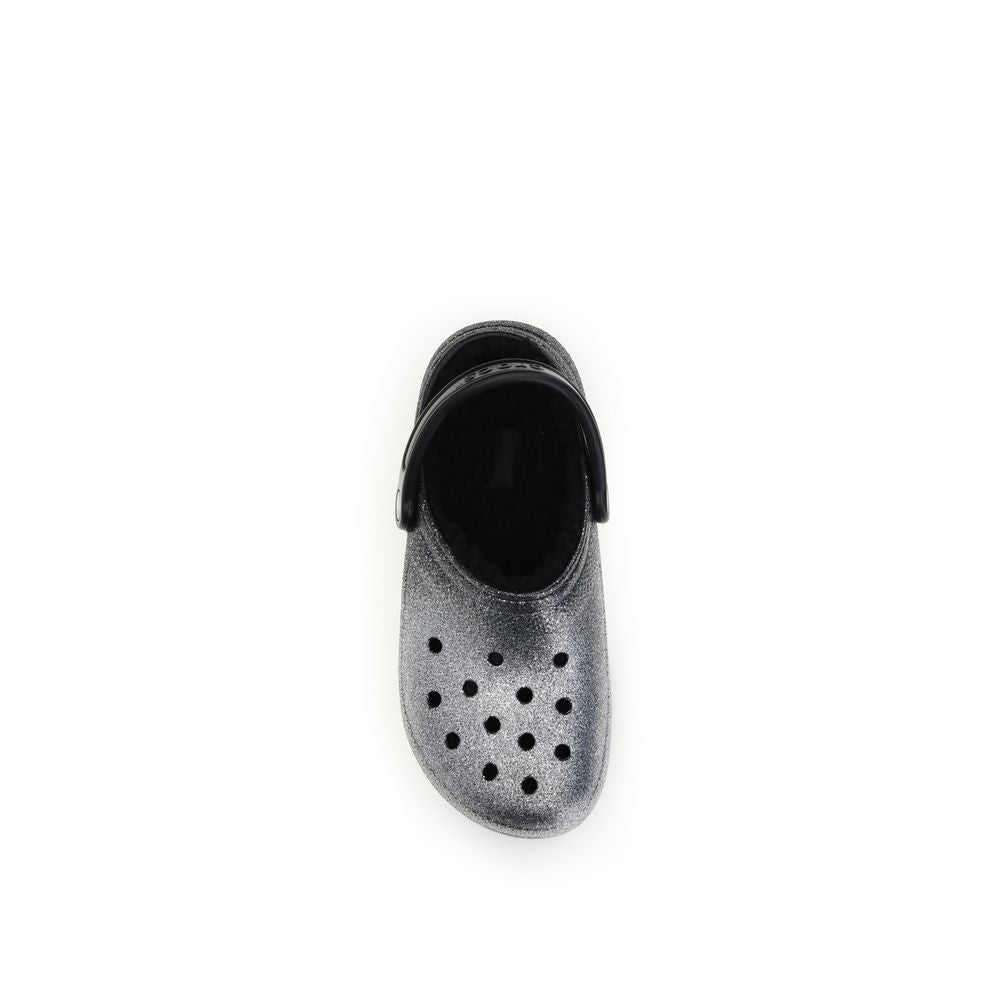 Crocs Classic Glitter Lined Sandals CR-CR205842BKSI-EU36/US6