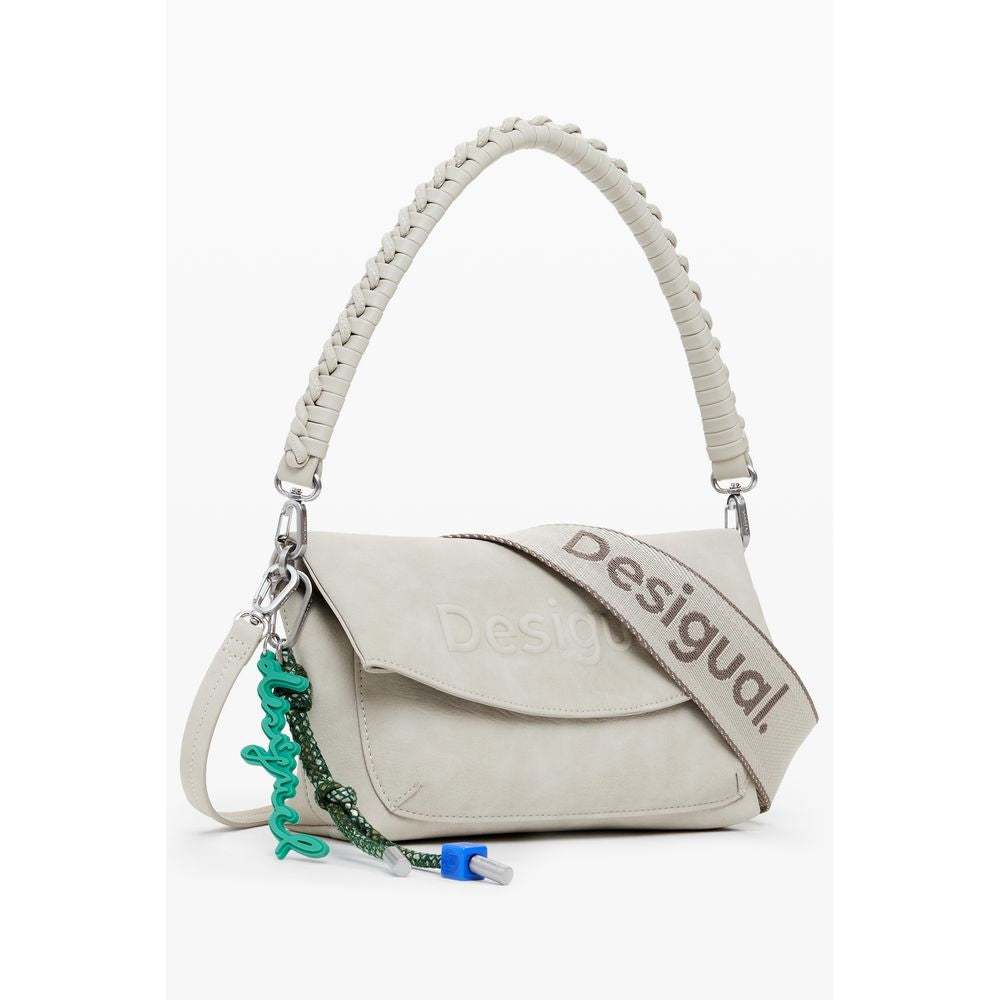 Desigual Beige Polyethylene Women Handbag DE-39858