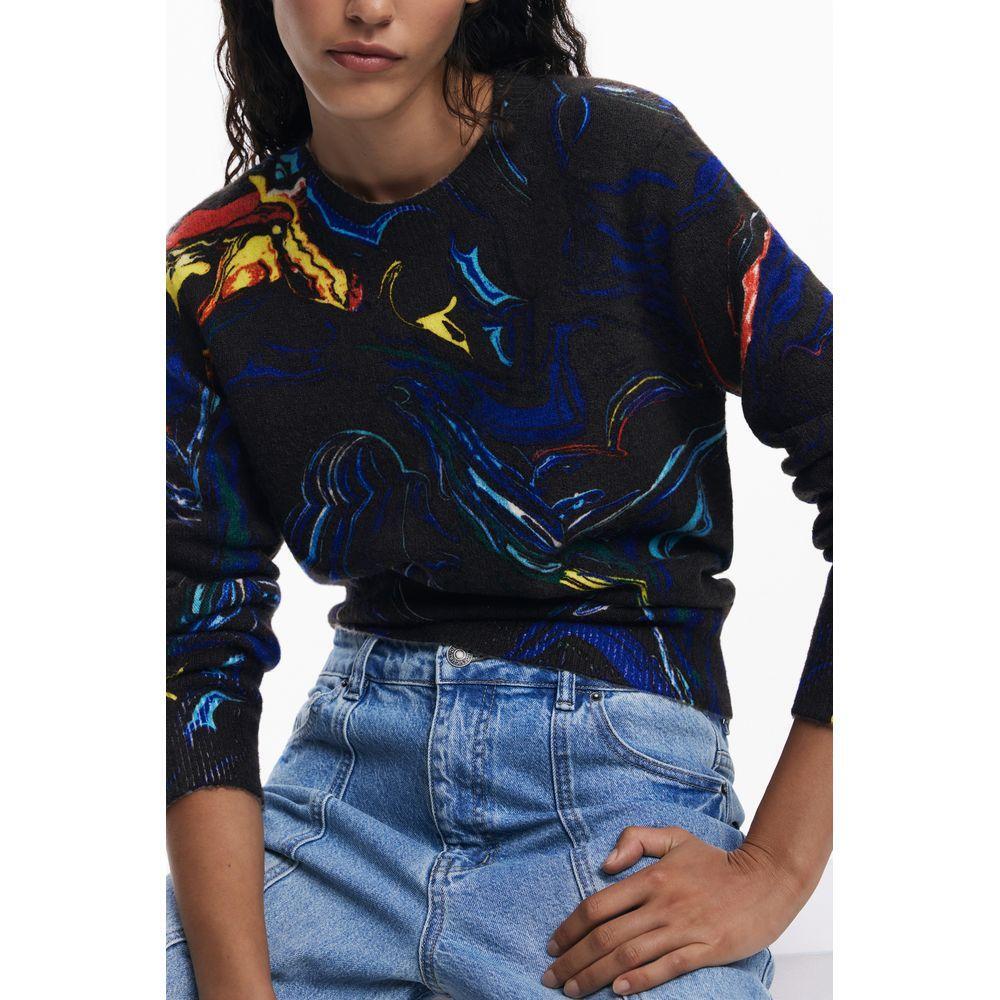 Desigual Black Polyamide Women Sweater DE-39739-XS