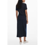 Desigual Blue Cotton Women Skirt DE-39763-XS