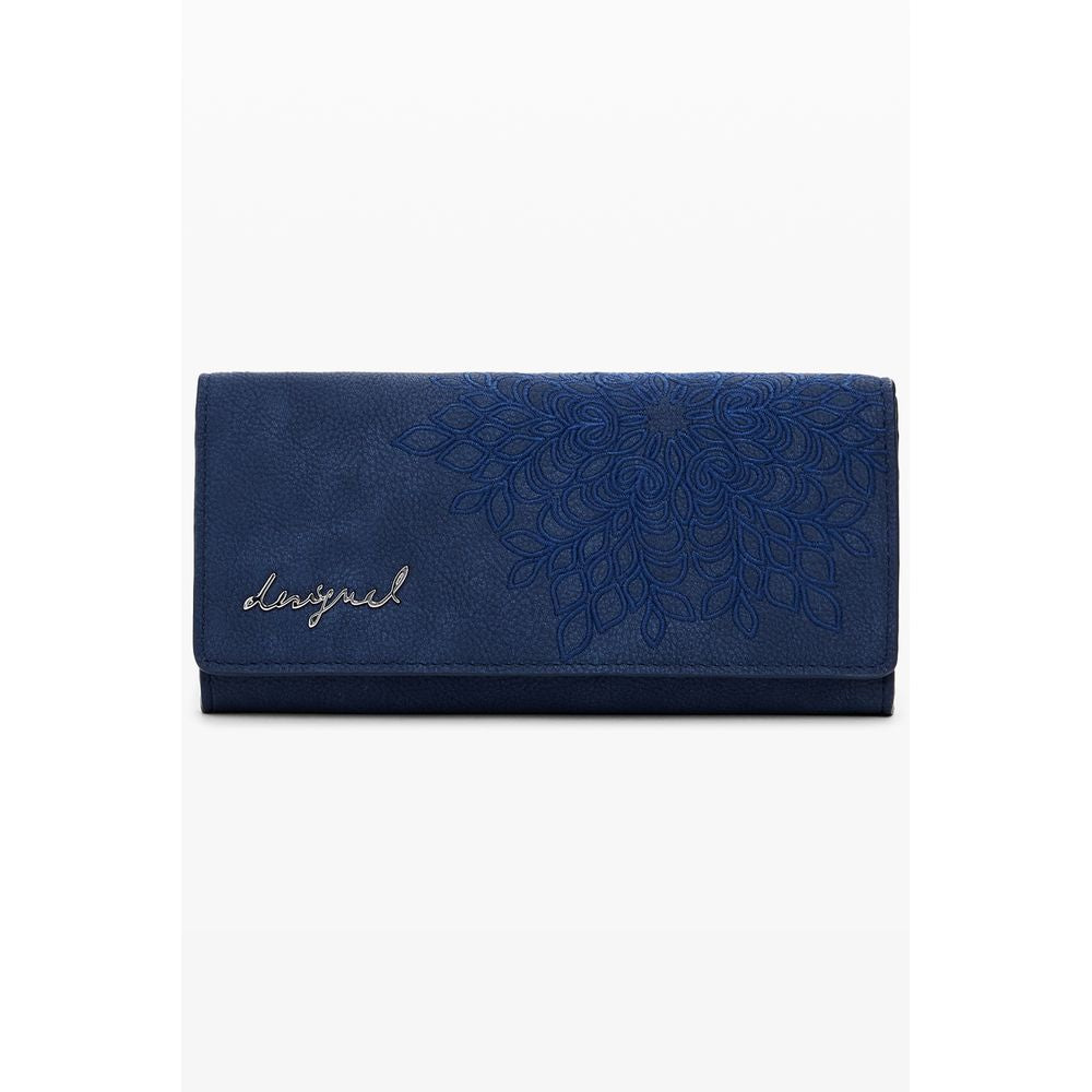 Desigual Blue Polyethylene Women Wallet DE-39843