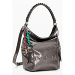 Desigual Bronze Polyethylene Women Backpack DE-39842
