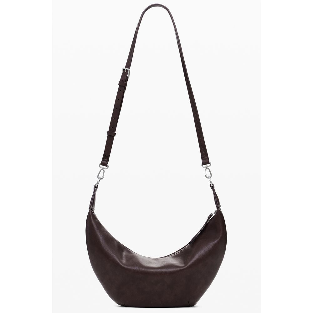 Desigual Brown Polyethylene Women Handbag DE-39865