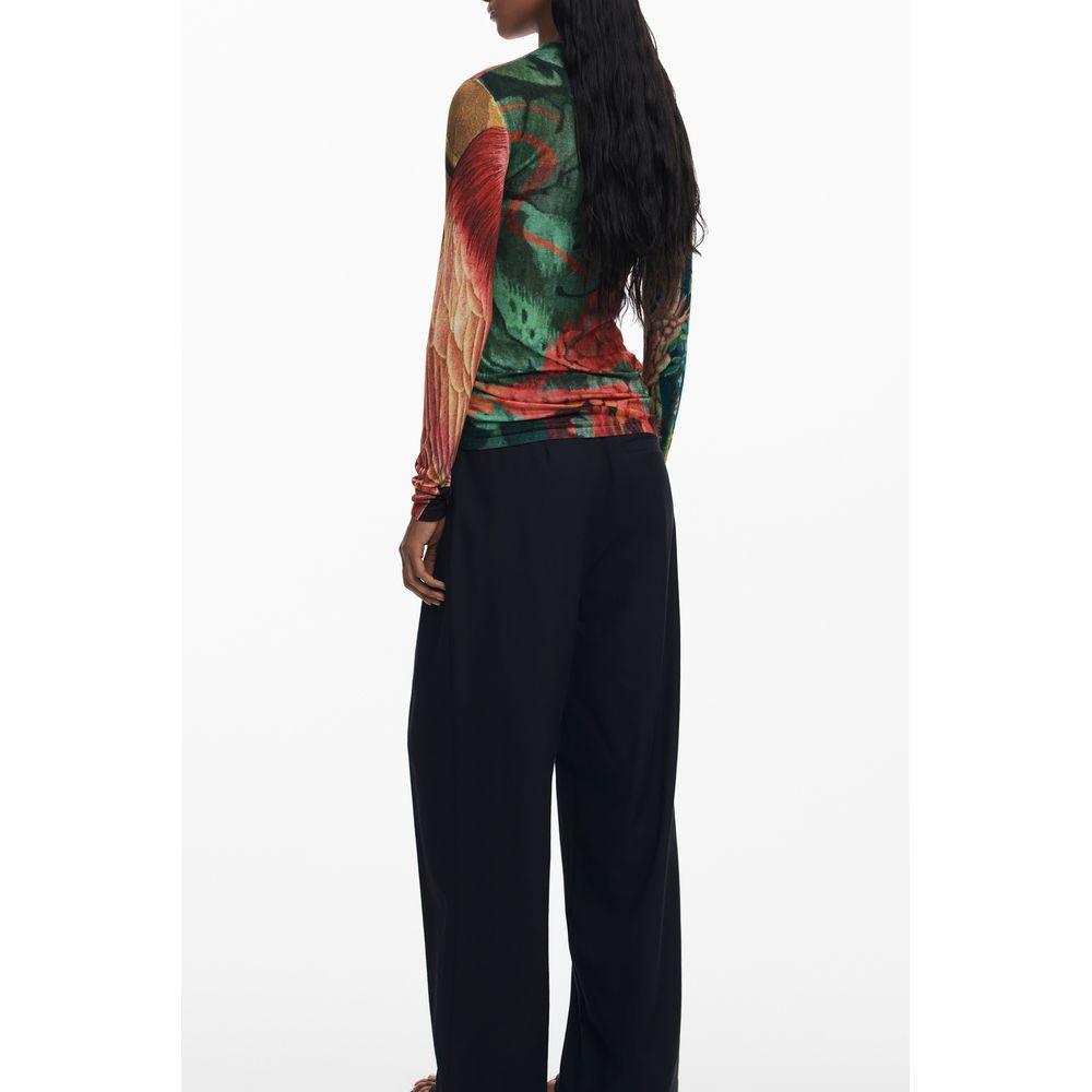 Desigual Green Viscose Women Sweater DE-39755-XS