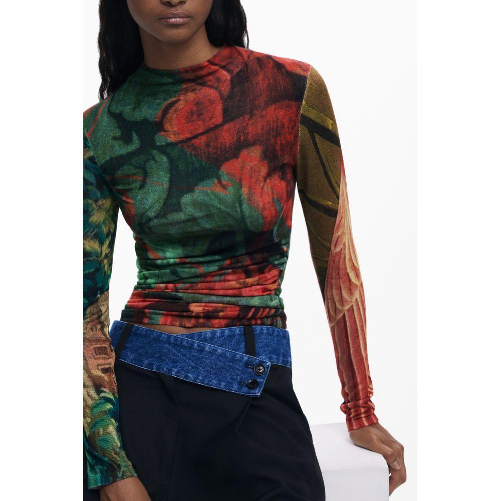Desigual Green Viscose Women Sweater DE-39755-XS