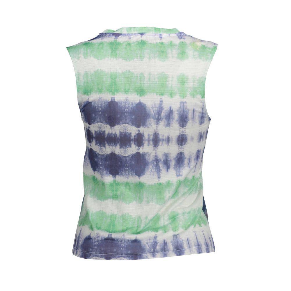 Desigual Light Blue Polyester Women Top DE-11522-M-FBB-346