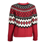 Desigual Red Polyester Sweater DE-14472-S