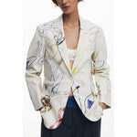 Desigual White Polyester Women Jacket DE-39776-XS