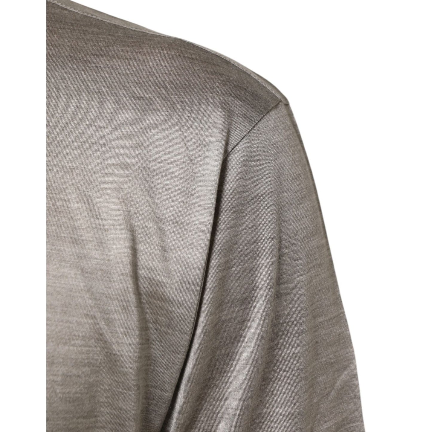 Dolce & Gabbana Beige Hazelnut Cotton Shortsleeve Shirt T-shirt TSH91219-50
