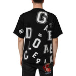 Dolce & Gabbana Black Cotton Letter Print Short Sleeve T-shirt TSH91179-48