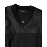 Dolce & Gabbana Black Cotton Short Sleeves V-neck T-shirt DR81685-40