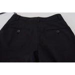 Dolce & Gabbana Black High Waist Skinny Trouser STAFF Pants PAN73120-36