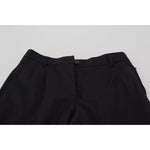 Dolce & Gabbana Black High Waist Skinny Trouser STAFF Pants PAN73120-36