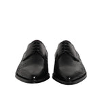 Dolce & Gabbana Black Leather Lace Up Dress Men Derby Shoes MV7619-40