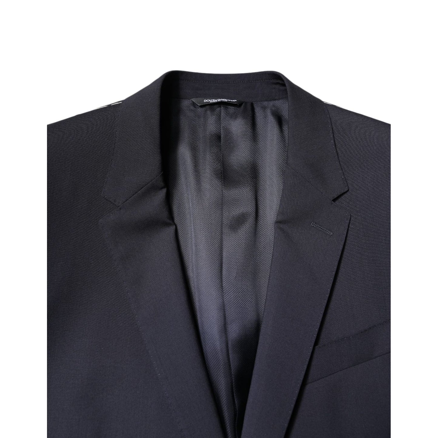 Dolce & Gabbana Black MARTINI Single Breasted Coat Blazer JKT41398-52