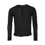 Dolce & Gabbana Black Printed Knitted Men Pullover Sweater TSH90283-44