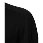 Dolce & Gabbana Black Viscose Long Sleeve Formal Dress Shirt TSH90805-41