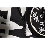 Dolce & Gabbana Black White Cotton Oversized Graffiti T-shirt TSH90800-50