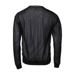 Dolce & Gabbana Black White Logo Knitted Pullover Sweater TSH90280-48