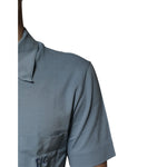 Dolce & Gabbana Blue Cotton Button Down Casual Men Polo Shirt TSH84562-46