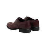 Dolce & Gabbana Brown Leather Lace Up Derby Dress Shoes MV7409-42