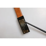 Dolce & Gabbana Browned Off Leather Gold DG Logo Buckle Belt BEL9397-90