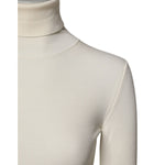Dolce & Gabbana Cream Long Sleeves Turtleneck Slim Sweater TSH878616-38
