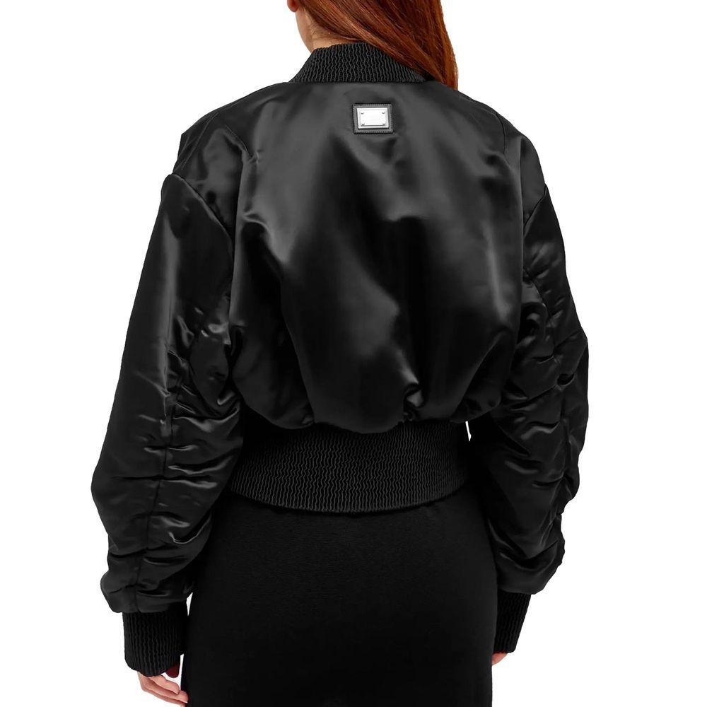 Dolce & Gabbana Cropped Bomber Jacket DO-8735405670612-40