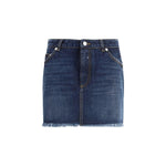 Dolce & Gabbana Denim Miniskirt DO-F4C2TDG8NQ1S9001-IT40 | M